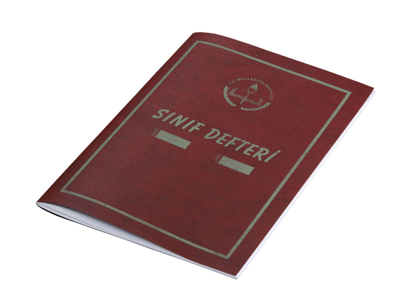 SINIF DEFTERI PLASTİK KAPAK